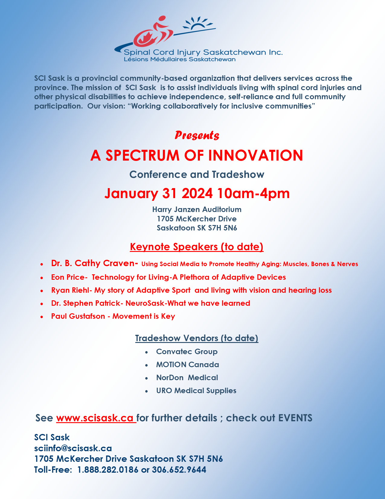 A SPECTRUM OF INNOVATION JANUARY 31 2024 Details